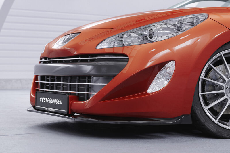 Lip delantero CSR Automotive para Peugeot RCZ CSL761 Negro Mate 2