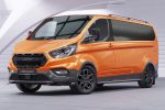 Lip delantero CSR Automotive para Ford Tourneo Custom Active CSL762 Negro Mate 4