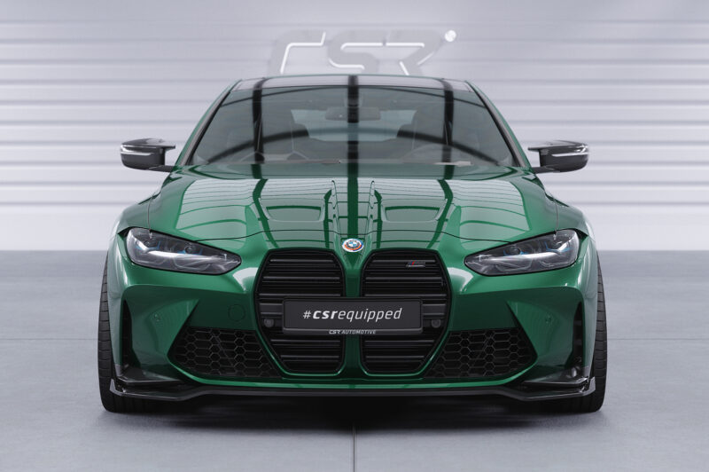 Lip delantero CSR Automotive para BMW M3 (G80/G81) / M4 (G82/G83) CSL769 Negro Mate 6
