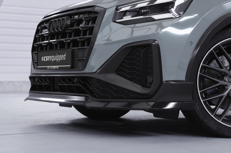 Lip delantero CSR Automotive para Audi Q2 (tipo GA) Sine CSL771 Negro Mate 2