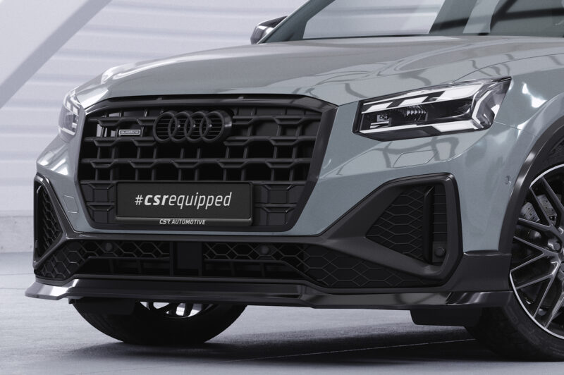 Lip delantero CSR Automotive para Audi Q2 (tipo GA) Sine CSL771 Negro Mate 3