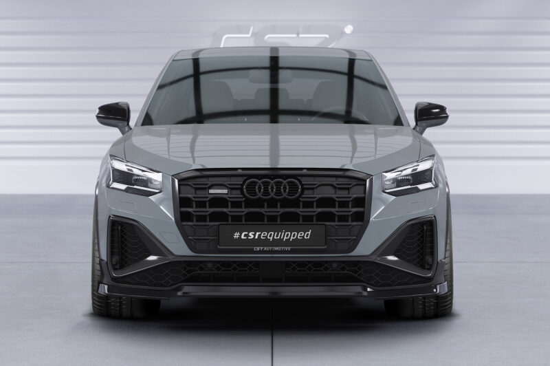 Lip delantero CSR Automotive para Audi Q2 (tipo GA) Sine CSL771 Negro Mate 6