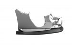 Lip delantero CSR Automotive para Peugeot 308 (P51) GT CSL772 Negro Mate 2