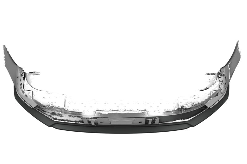 Lip delantero CSR Automotive para Peugeot 308 (P51) GT CSL772 Negro Mate 4