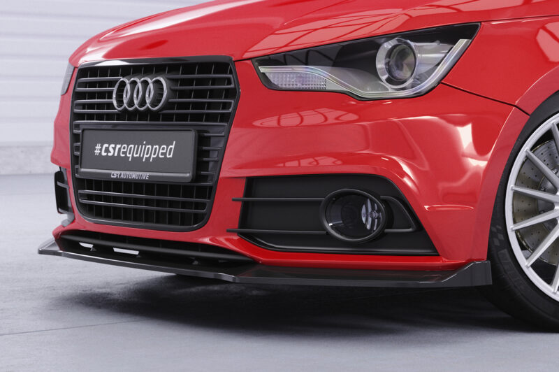 Lip delantero CSR Automotive para Audi A1 (8X) Sine CSL773 Negro Mate 2