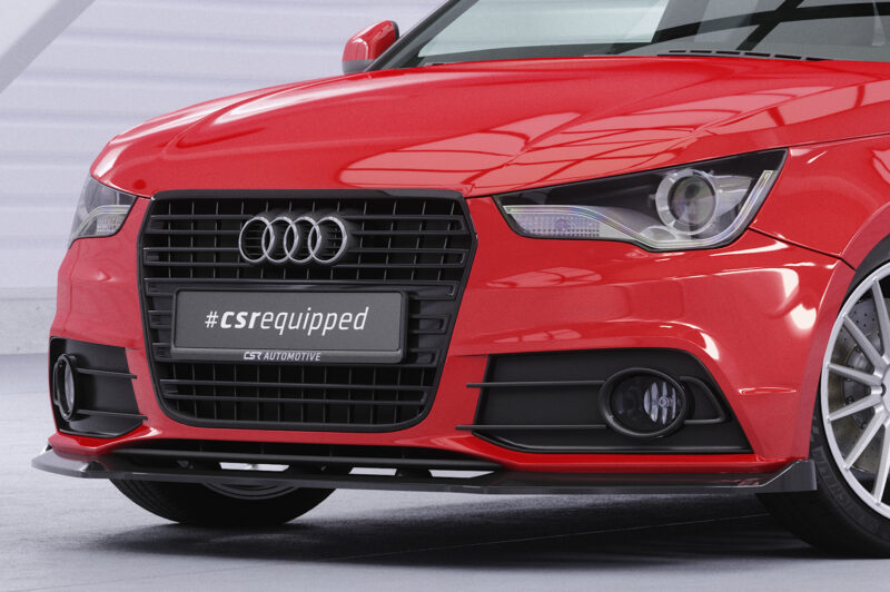 Lip delantero CSR Automotive para Audi A1 (8X) Sine CSL773 Negro Mate 3