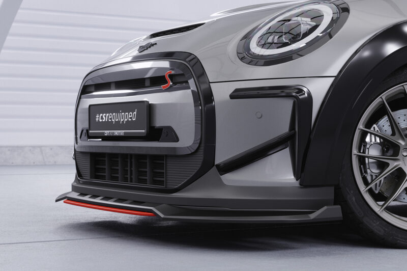 Lip delantero CSR Automotive para Mini F56 Cooper SE CSL775 Negro Mate 2