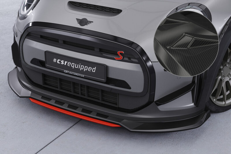 Lip delantero CSR Automotive para Mini F56 Cooper SE CSL775 Carbon Look 1