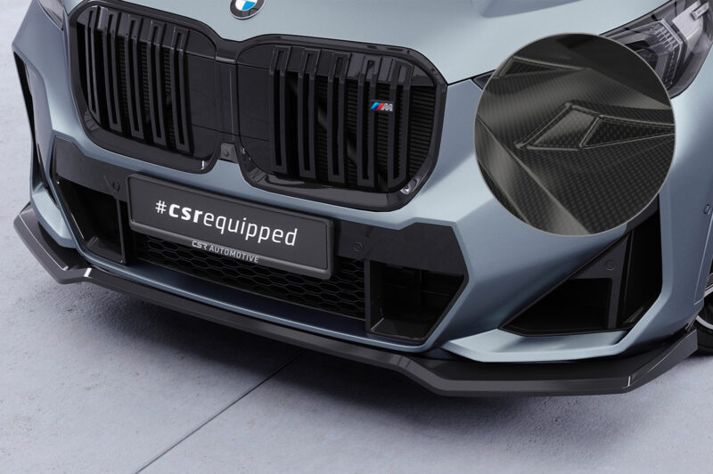 Lip delantero CSR Automotive para BMW X1 U11 Paquete M CSL777 Carbon Look 1