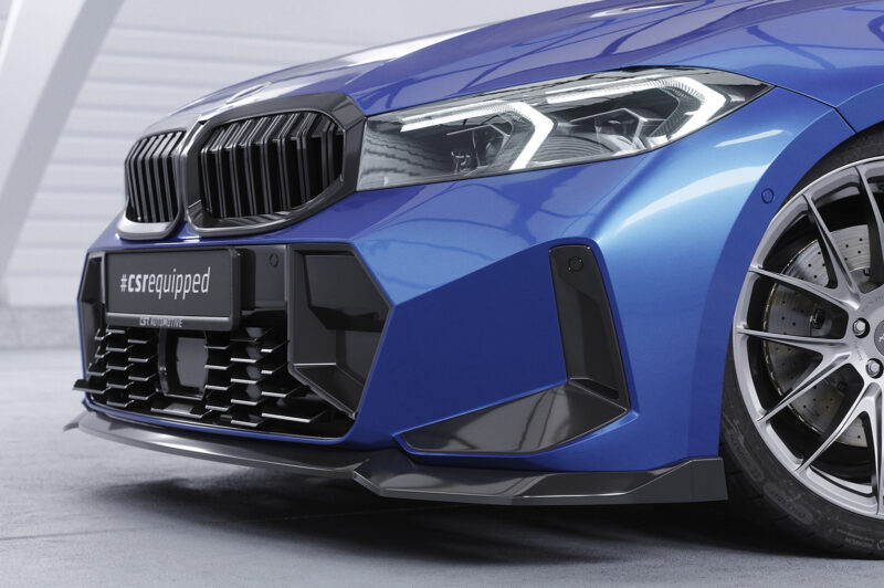Lip delantero CSR Automotive para BMW Serie 3 G20 / G21 CSL778 Negro Mate 2