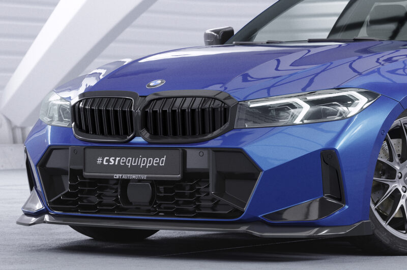Lip delantero CSR Automotive para BMW Serie 3 G20 / G21 CSL778 Negro Mate 3