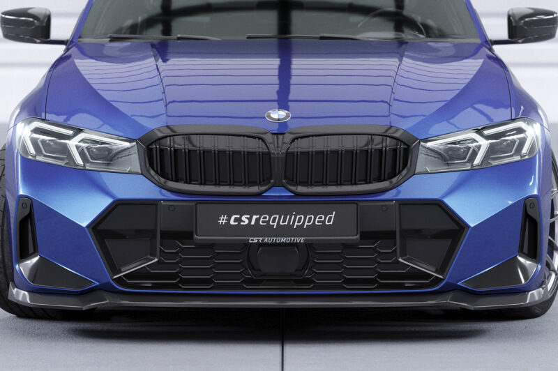 Lip delantero CSR Automotive para BMW Serie 3 G20 / G21 CSL778 Negro Mate 5