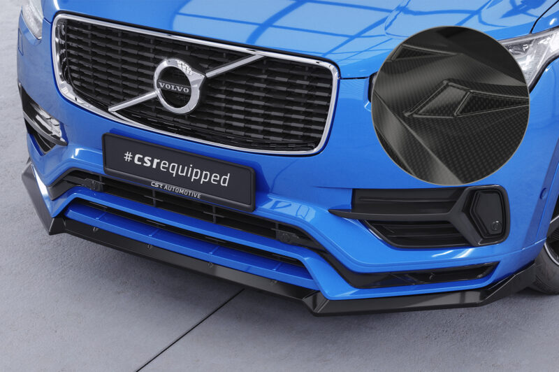 Lip delantero CSR Automotive para Volvo XC90 (2.a generación) R-Design CSL780 Carbon Look 1