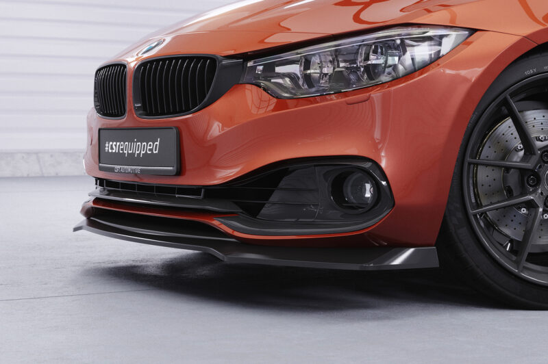 Lip delantero CSR Automotive para BMW Serie 4 F36 Gran Coupé CSL781 Negro Mate 2