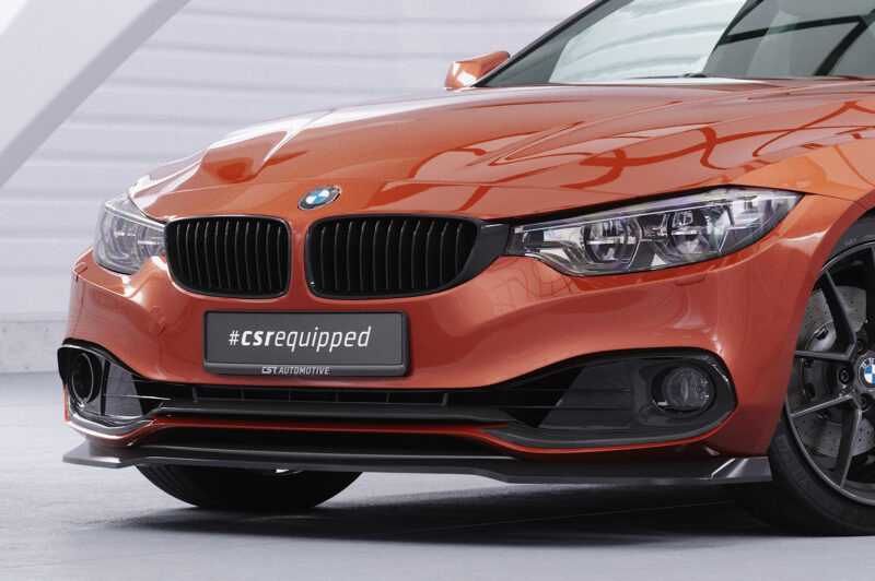 Lip delantero CSR Automotive para BMW Serie 4 F36 Gran Coupé CSL781 Negro Mate 3