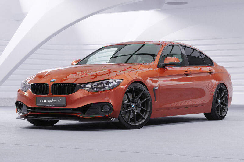 Lip delantero CSR Automotive para BMW Serie 4 F36 Gran Coupé CSL781 Negro Mate 4