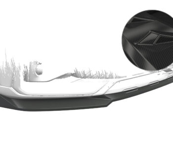 Lip delantero CSR Automotive para Audi A4 B9 (Typ 8W) Allroad CSL783 Carbon Look 1