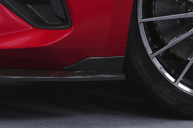 Lip delantero CSR Automotive para Opel Astra L CSL787 Negro Mate 2