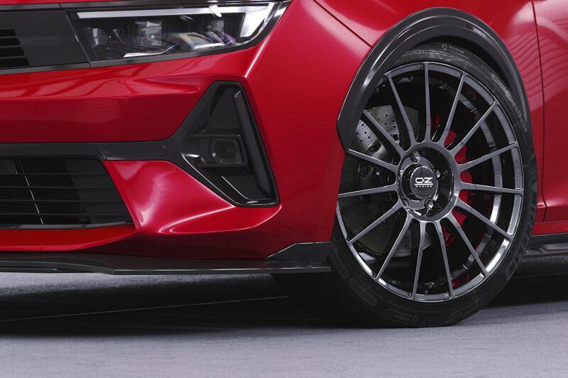 Lip delantero CSR Automotive para Opel Astra L CSL787 Negro Mate 4