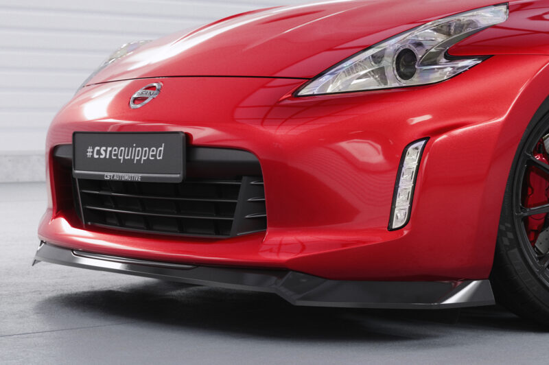 Lip delantero CSR Automotive para Nissan 370Z (Z34) CSL788 Negro Mate 2