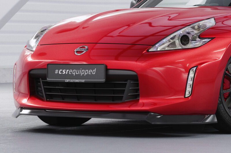 Lip delantero CSR Automotive para Nissan 370Z (Z34) CSL788 Negro Mate 3
