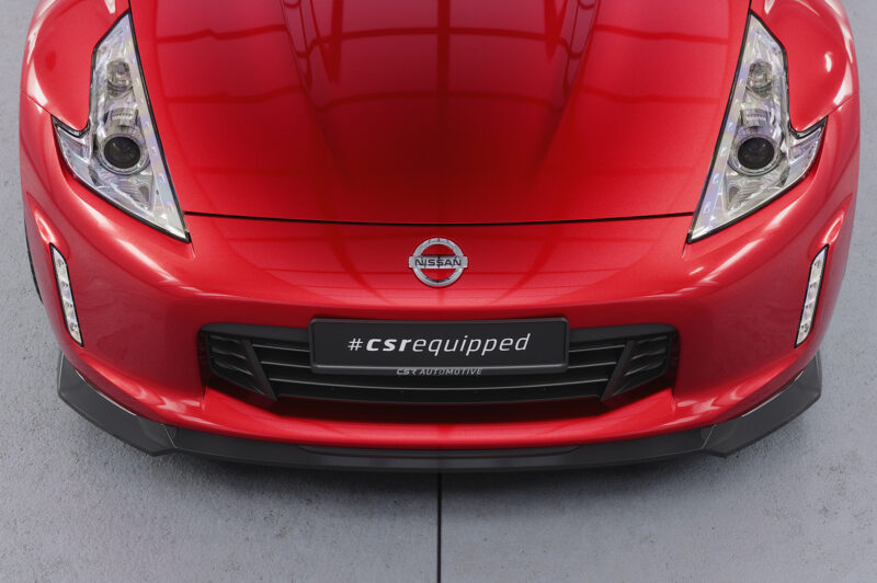 Lip delantero CSR Automotive para Nissan 370Z (Z34) CSL788 Negro Mate 5