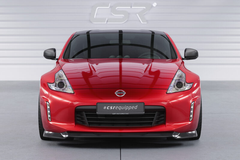 Lip delantero CSR Automotive para Nissan 370Z (Z34) CSL788 Negro Mate 6