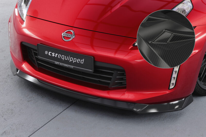 Lip delantero CSR Automotive para Nissan 370Z (Z34) CSL788 Carbon Look 1