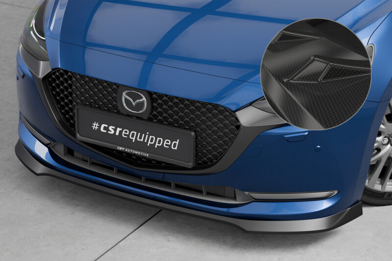 Lip delantero CSR Automotive para Mazda 2 (tipo DJ) CSL789 Carbon Look 1