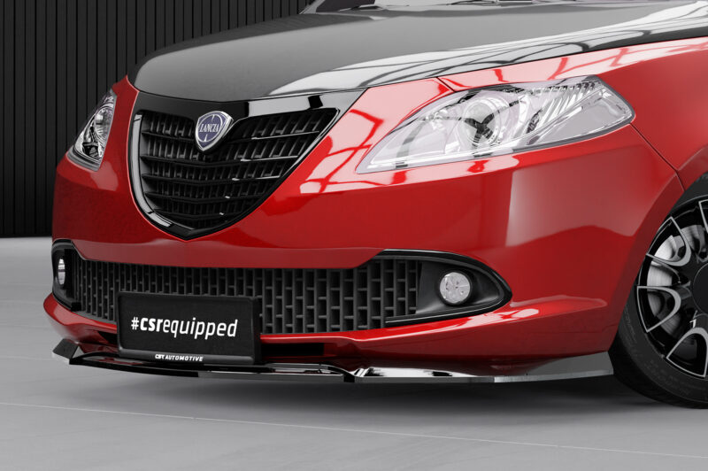 Lip delantero CSR Automotive para Lancia Ypsilon (846) CSL792 Negro Mate 3