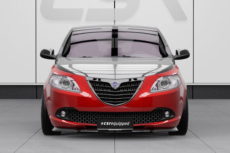 Lip delantero CSR Automotive para Lancia Ypsilon (846) CSL792 Negro Mate 6