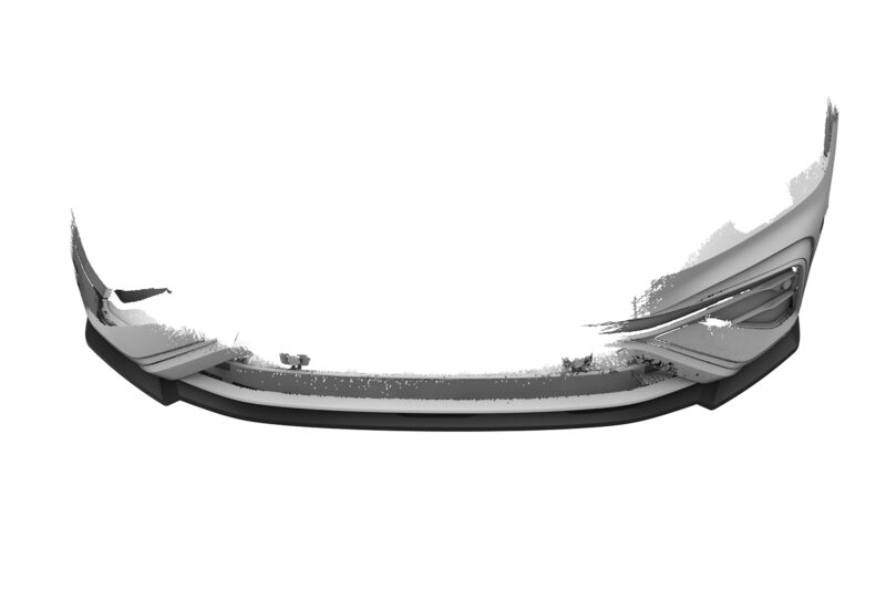Lip delantero CSR Automotive para VW Tiguan 2 (Tipo AD) Allspace CSL793 Negro Mate 4