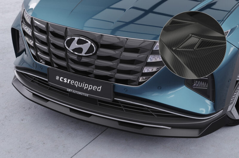 Lip delantero CSR Automotive para Hyundai Tucson 4 (NX4) CSL796 Carbon Look 1