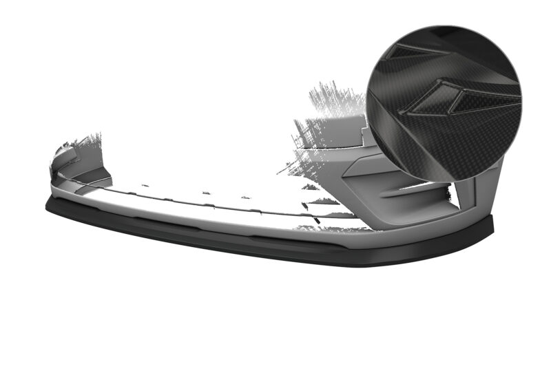 Lip delantero CSR Automotive para Renault Trafic III CSL797 Carbon Look 1