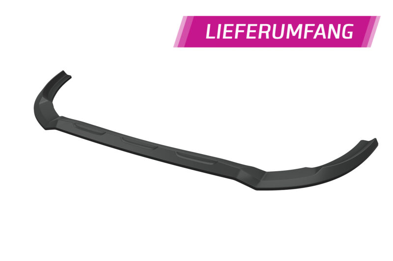 Lip delantero CSR Automotive para Ford Transit Custom / Tourneo Custom Sport CSL803 Negro Mate 5