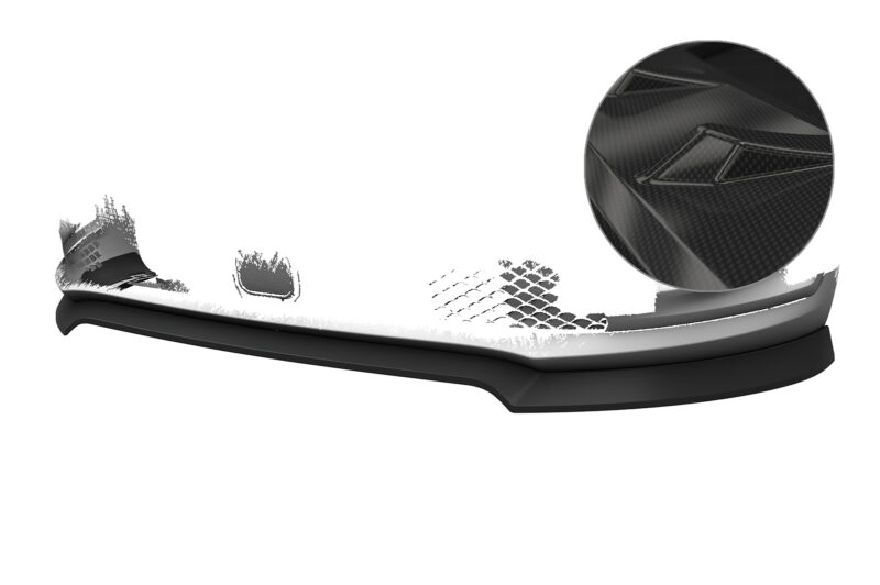 Lip delantero CSR Automotive para Mercedes Benz Clase T / Citan (W420) CSL804 Carbon Look 1