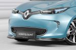Lip delantero CSR Automotive para Renault Zoe CSL806 Negro Mate 3