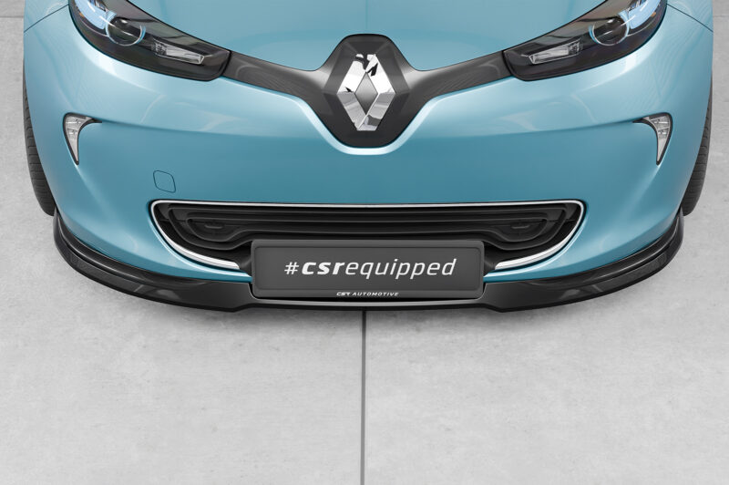 Lip delantero CSR Automotive para Renault Zoe CSL806 Negro Mate 5