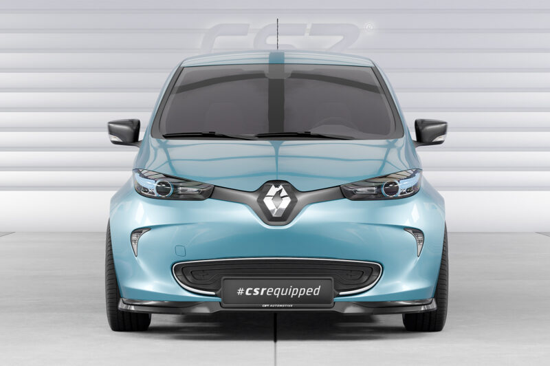 Lip delantero CSR Automotive para Renault Zoe CSL806 Negro Mate 6