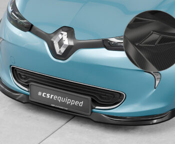 Lip delantero CSR Automotive para Renault Zoe CSL806 Carbon Look 1