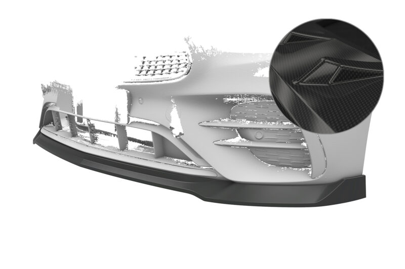 Lip delantero CSR Automotive para Mercedes-Benz Clase E W213 / S213 CSL812 Carbon Look 1