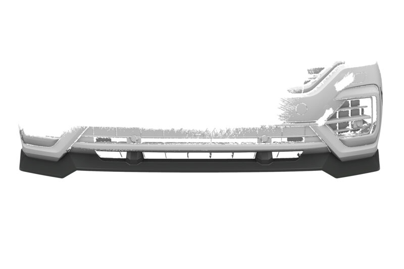 Lip delantero CSR Automotive para VW Touareg 3 (Tipo CR) Rine CSL813 Negro Mate 4