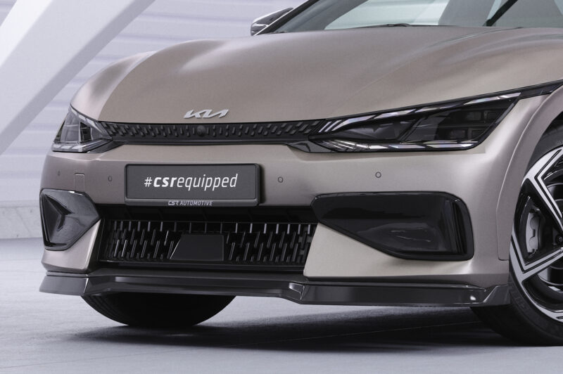 Lip delantero CSR Automotive para Kia EV6 GT / GTine CSL814 Negro Mate 3
