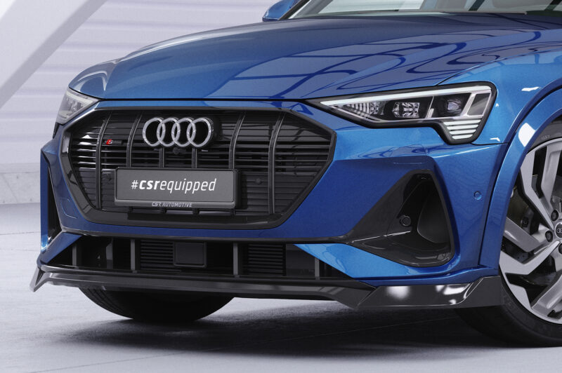Lip delantero CSR Automotive para Audi e-tron GE CSL817 Negro Mate 3