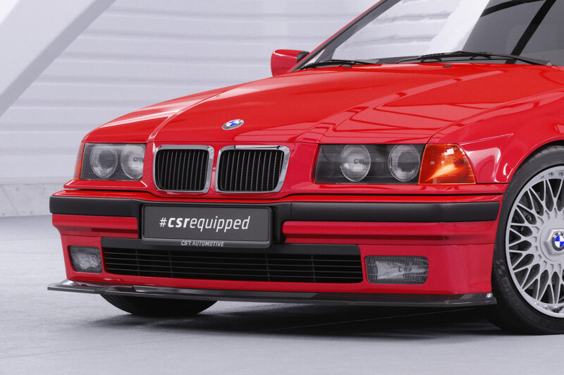 Lip delantero CSR Automotive para BMW Serie 3 E36 Compact CSL818 Negro Mate 3