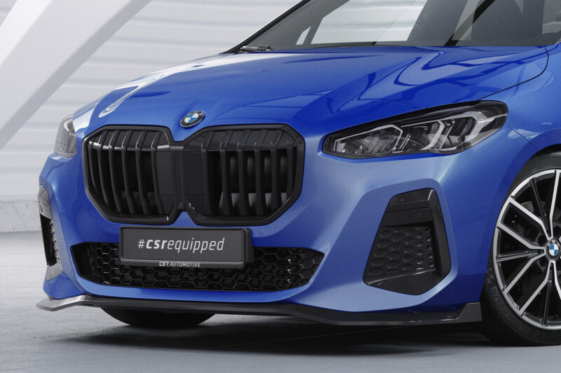 Lip delantero CSR Automotive para BMW Serie 2 U06 Active Tourer CSL821 Negro Mate 3
