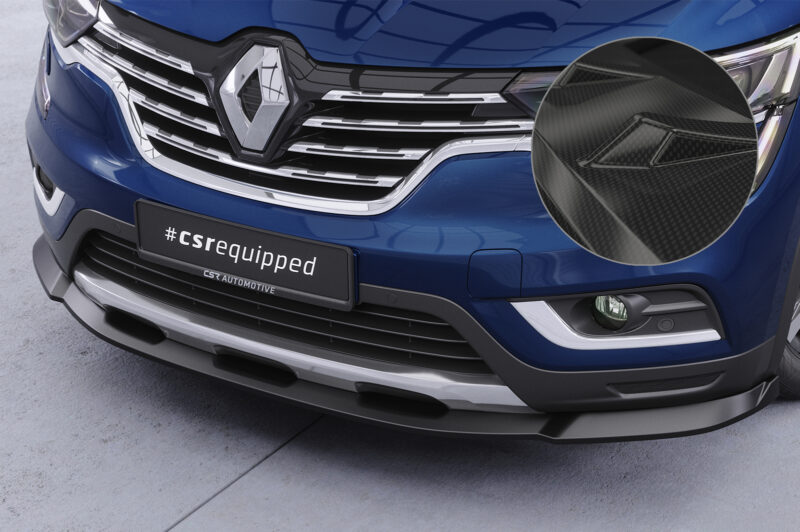 Lip delantero CSR Automotive para Renault Koleos (2.ª generación) CSL823 Carbon Look 1