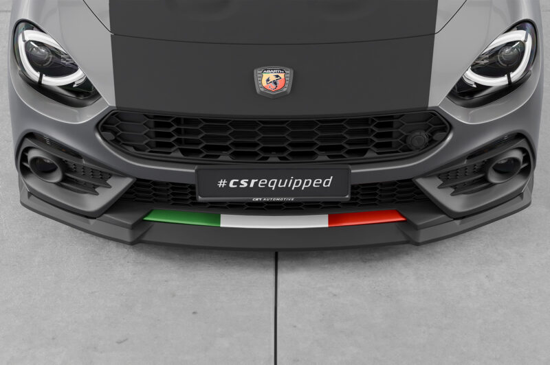 Lip delantero CSR Automotive para Fiat Abarth 124 Spider CSL824 Negro Mate 5
