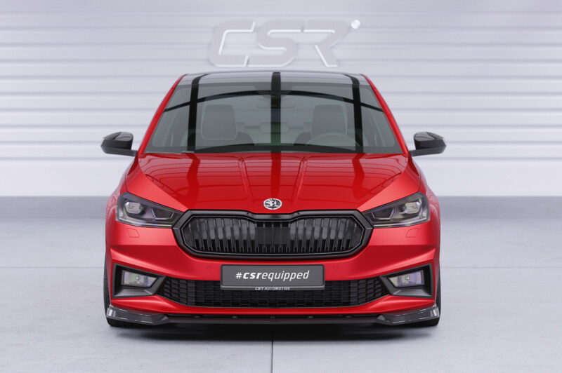 Lip delantero CSR Automotive para Skoda Fabia 4 Monte Carlo CSL829 Negro Mate 6