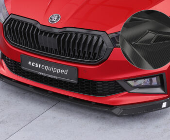 Lip delantero CSR Automotive para Skoda Fabia 4 Monte Carlo CSL829 Carbon Look 1